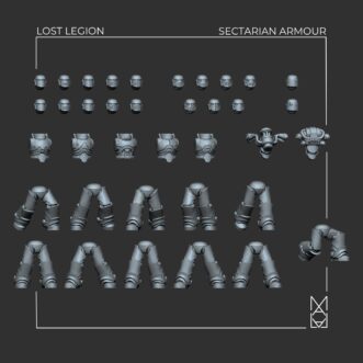 LOST LEGION SECTARIAN ARMOUR