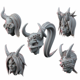 RENEGADES OF EXCESS SUCCUBORN LILITH KILLER HEADS V1