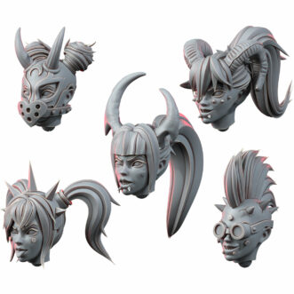 RENEGADES OF EXCESS SUCCUBORN LILITH KILLER HEADS V2