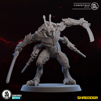 CHITINOUS SWARM SHREDDER