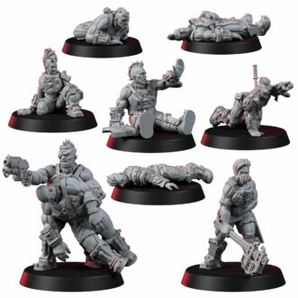 FLESHFORGED GANG DEAD AND INJURED KIT