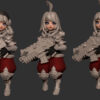 SPACE NUNS ANIME CHIBI MEGASET