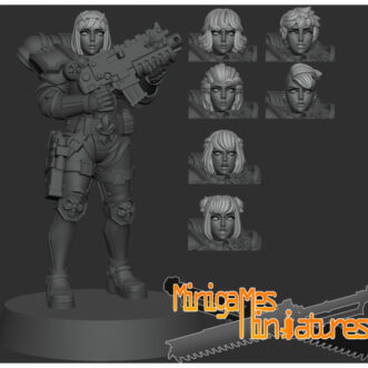 SPACE NUNS ANIME HEAD SET (7U)