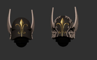 SPACE NUNS ANIME HELMETS SET (8U)