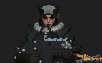 SPACE NUNS ANIME HELMETS SET (9U)