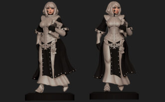 SPACE NUNS ANIME LIBRARIAN V2