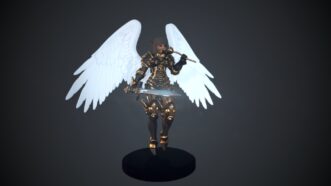 SPACE NUNS ANIME WINGED