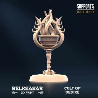 CULT OF DESIRE BANNER TORCH OF DESIRE