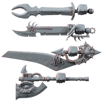 DARK CHAOS WEAPONS PACK (4U) (LEFT)