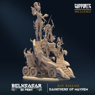 DAUGTHER OF MAYHEM MATRIARCH SACRIFICER 90X120MM