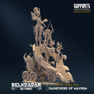 DAUGTHER OF MAYHEM MATRIARCH SACRIFICER 90X120MM (NSFW)