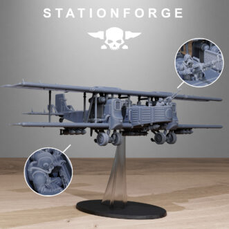 GRIM GUARD IRON BIPLANE