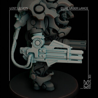 LOST LEGION WAR COFFIN DUAL LASER LANCE