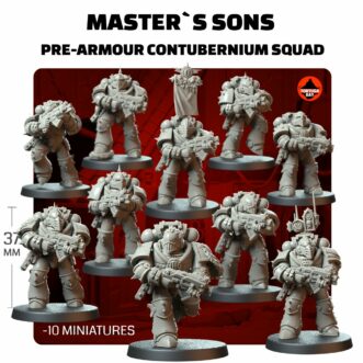 MASTERS SONS PRE-ARMOUR CONTUBERNIUM SQUAD