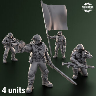 SHADOWMARCH BATTALION COMMAND SQUAD