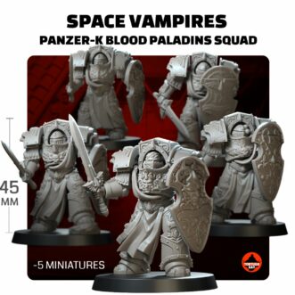 SPACE VAMPIRES PANZER-K BLOOD PALADINS SQUAD