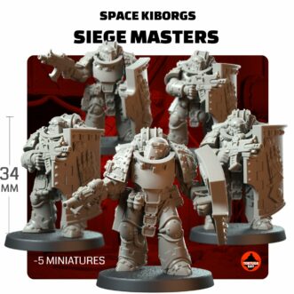 SPACE KIBORGS SIEGE MASTERS