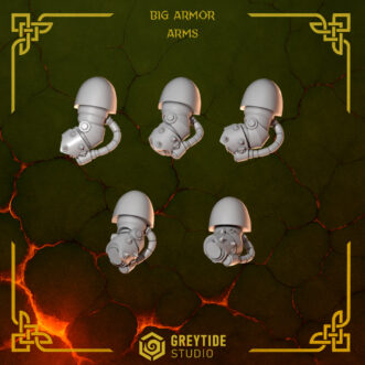 ANVIL WARDENS BIG ARMOR ARMS (LEFT)