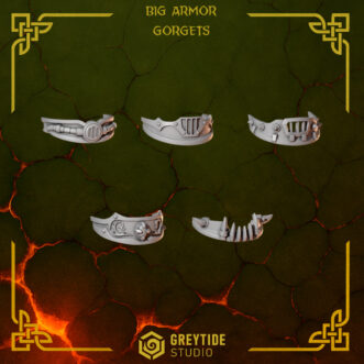 ANVIL WARDENS BIG ARMOR GORGETS