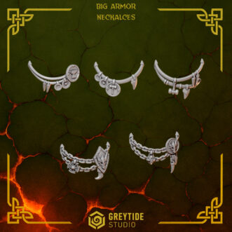 ANVIL WARDENS BIG ARMOR NECKLACES