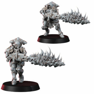 BATTLE NUN FLAMETHROWERS LIGHT ARMOR