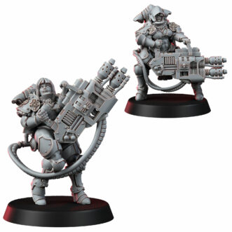 BATTLE NUN HEAVY FLAMERS MEDIUM ARMOR