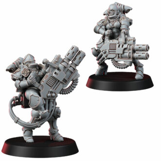 BATTLE NUN MAGMA CANNONS MEDIUM ARMOR