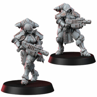 BATTLE NUN MAGMA GUNS LIGHT ARMOR