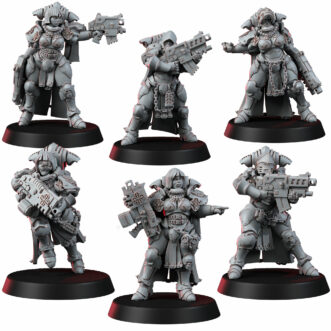 BATTLE NUN SHOCKRIFLES HEAVY ARMOR