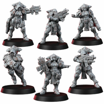 BATTLE NUN SHOCKRIFLES LIGHT ARMOR