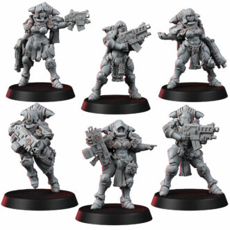 BATTLE NUN SHOCKRIFLES MEDIUM ARMOR