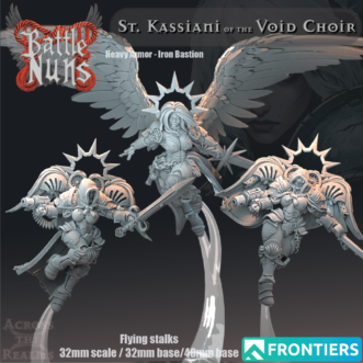 BATTLE NUN ST KASSIANI OF THE VOID CHOIR HEAVY ARMOR