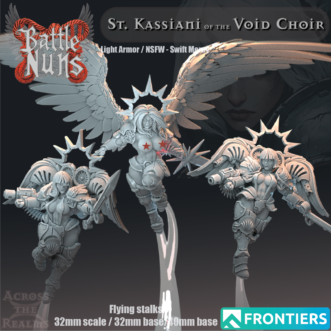 BATTLE NUN ST KASSIANI OF THE VOID CHOIR LIGHT ARMOR (NSFW)