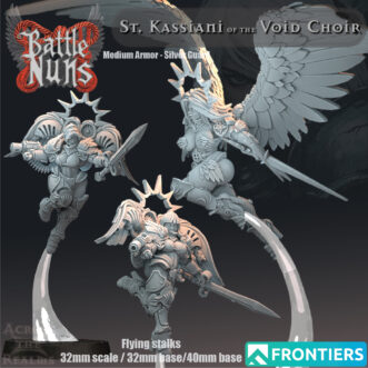 BATTLE NUN ST KASSIANI OF THE VOID CHOIR MEDIUM ARMOR