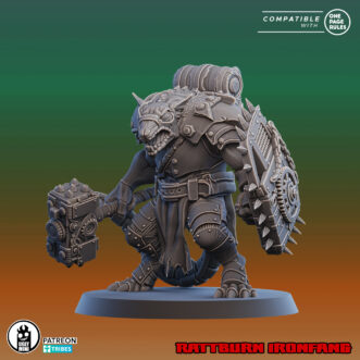 CHAOS SCRAP RATS BURN IRONFANG