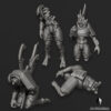 CURSED ELVES ALIEN SOLDIER VICTIMS CORPSE