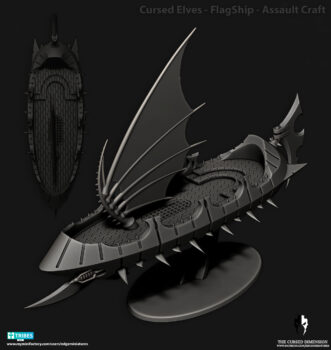 CURSED ELVES FLAG SHIPS