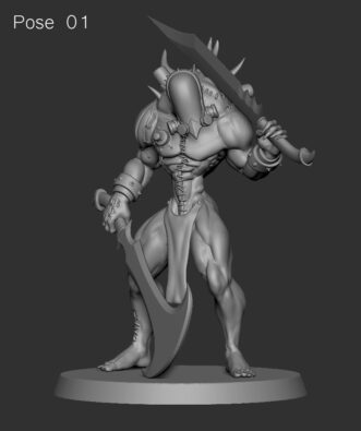 CURSED ELVES MONSTROSITY V1