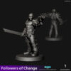 FOLLOWERS OF CHAOS CULTIST (9U) (PIN-UP)