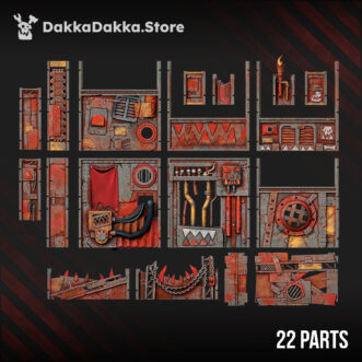 FORT KRUMPIN ADDITIONAL WALLS RAILINGS FLOORS