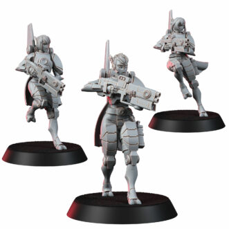 GREATER HEIWA PROTECTORS WITH CARBINES