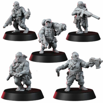 HALFLINGS RECON TEAM JUNGLE (5U)