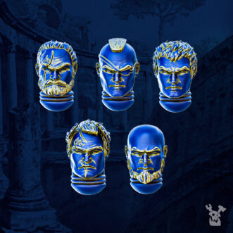 LEGIO PRIMA VICTRIX PRINCEPS COHORTE HEADS V1