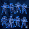 LEGIO PRIMA VICTRIX PRINCEPS COHORTE SQUAD BUILD KIT