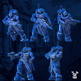 LEGIO PRIMA VICTRIX TACET VESTIGA SQUAD BUILD KIT