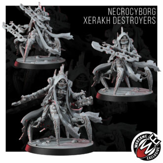 NECROCYBORG XERAKH DESTROYERS