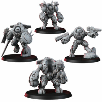 SKYBORN SCAVENGERS BATTLESUIT COMMANDERS