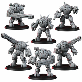 SKYBORN SCAVENGERS HEAVY BATTLE SUITS