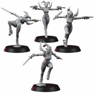 SPACE ELF FEMALE GANGSTERS V2