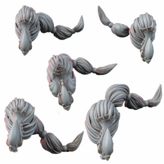 SPACE ELF WAILING PHANTOM HEADS (15U)